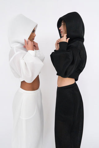 The Bubble Hoodie - Black