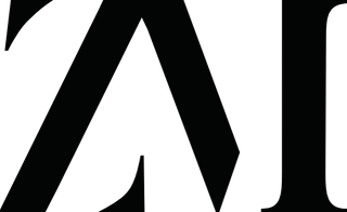 Black and white geometric design