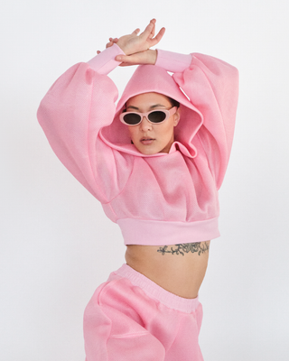 The Bubble Hoodie - Pink